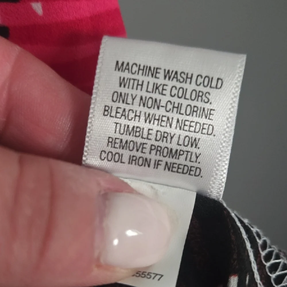 Apt. 9 Pink and Black Patterned Camisole - Picture 4 of 4